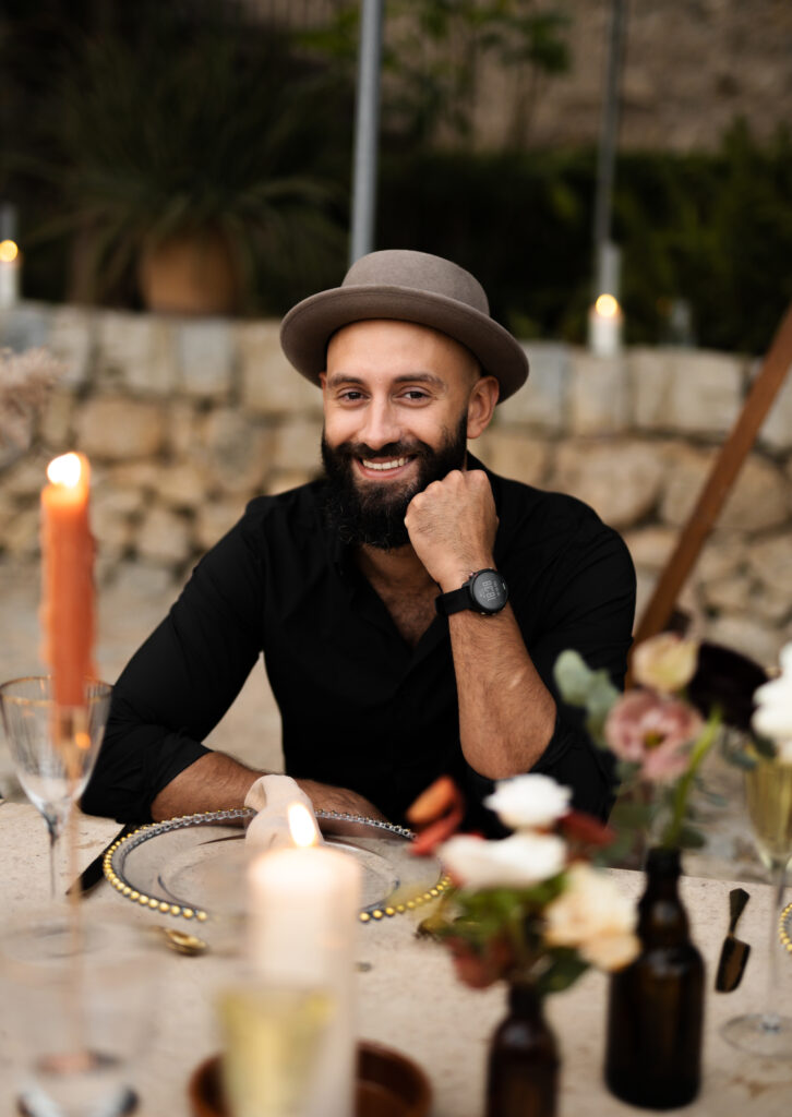Hochzeitsmusiker Hochzeitssänger NRW Amin Afify Dinner Portrait